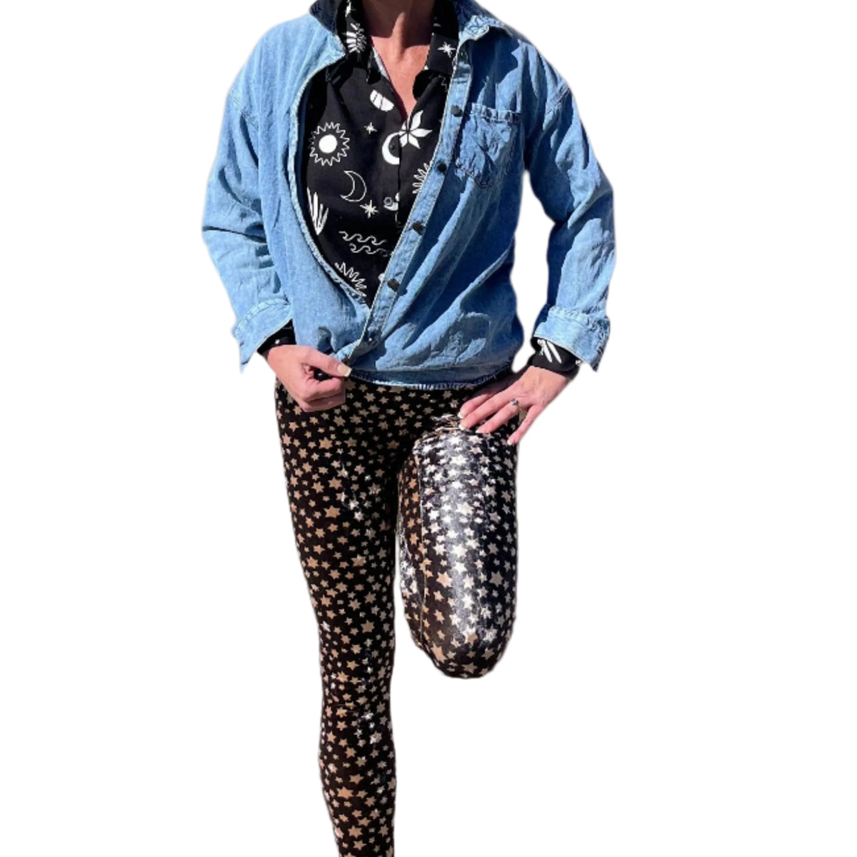 Starshine seamless leggings activewear coastal | Wild Salt Clothing