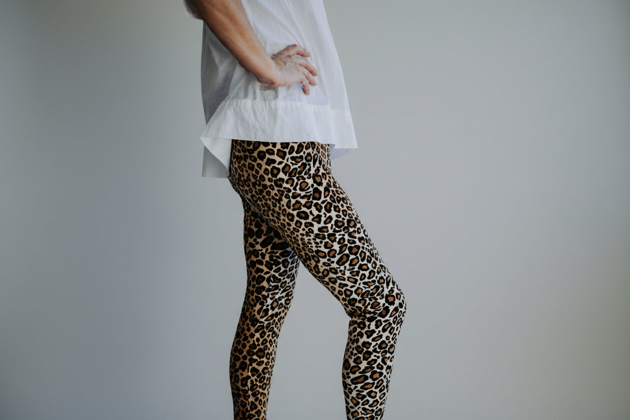 Leopard Straight Cut
