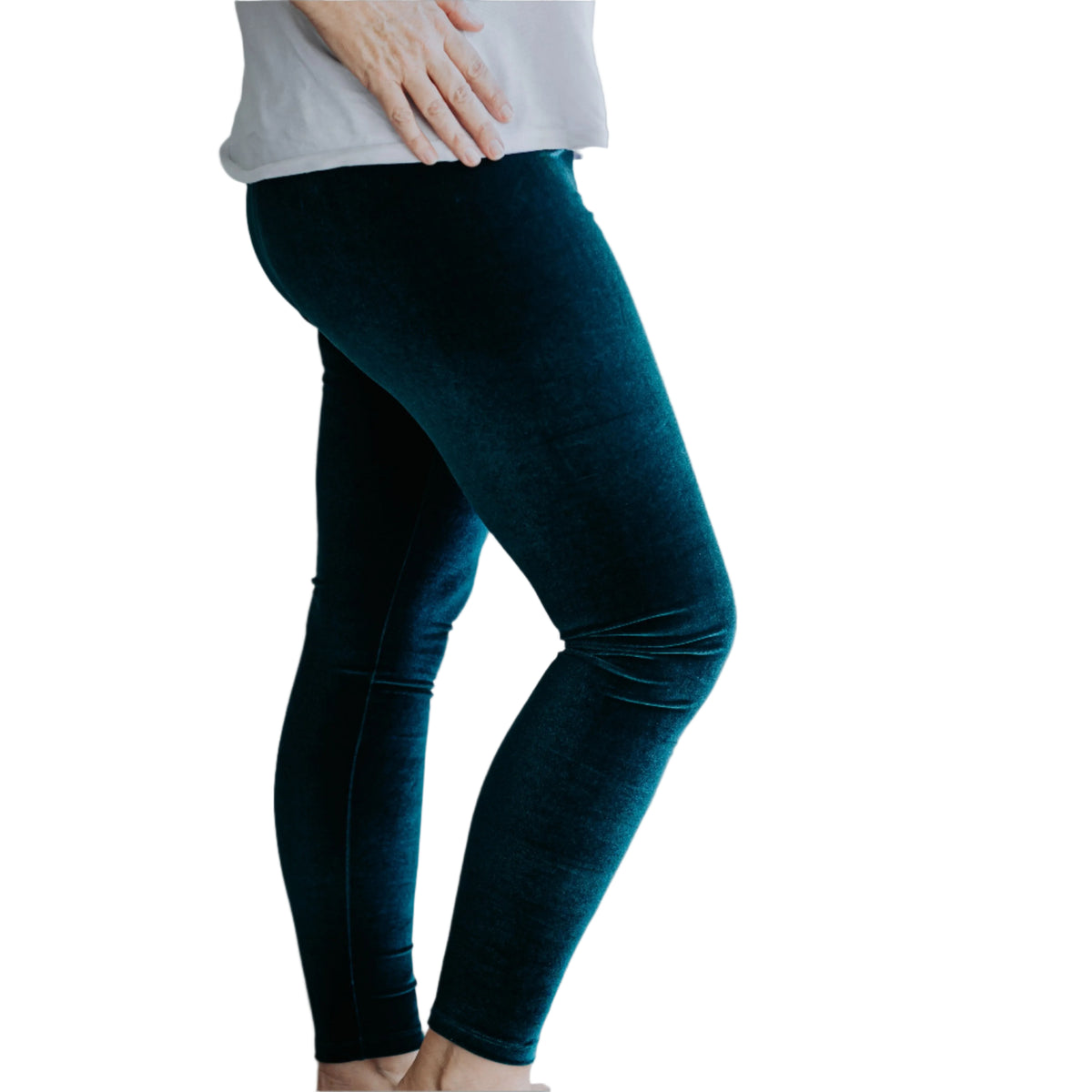 Forest velvet leggings straight cut SPF 50+ | Wild Salt Clothing