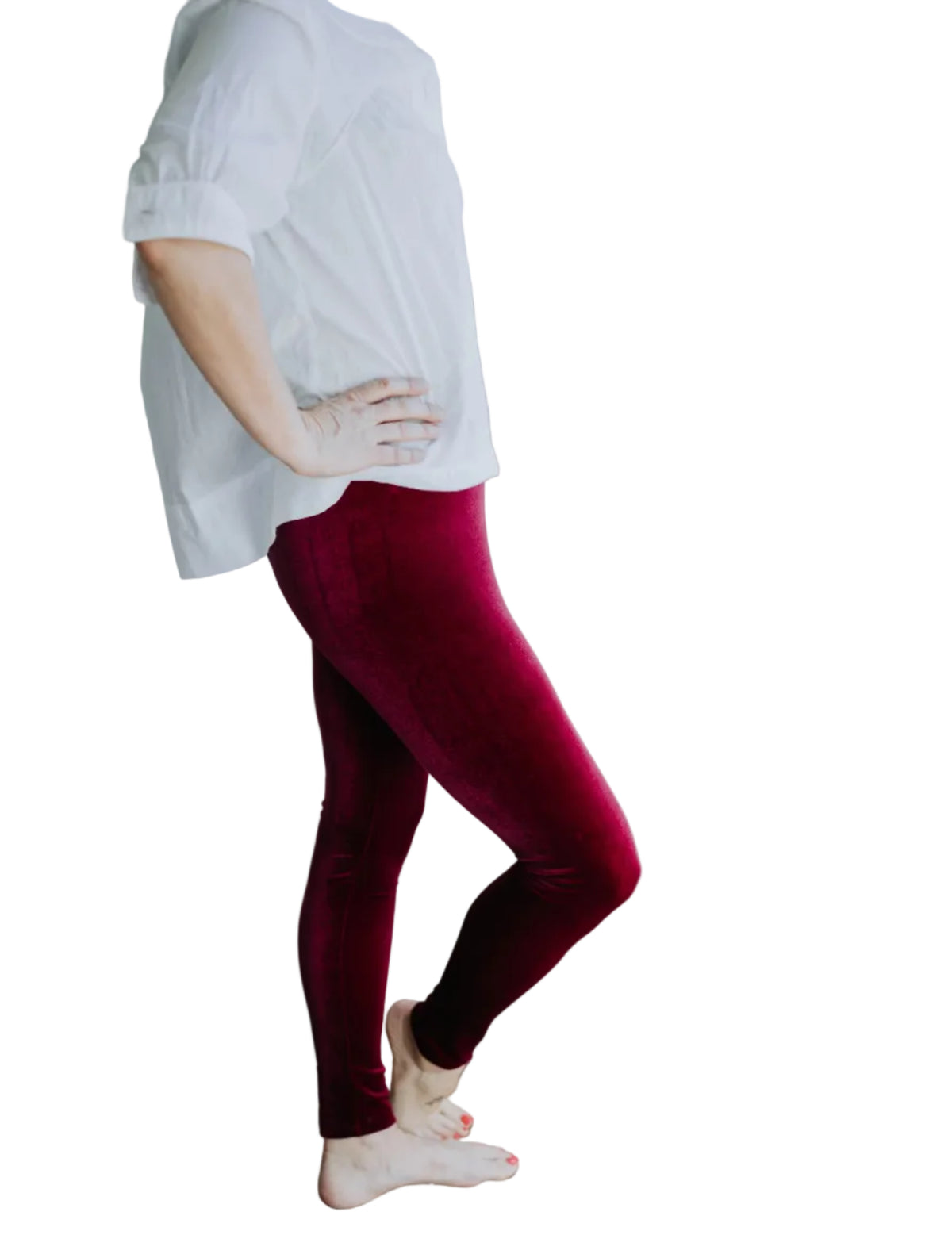 Pomegranate seamless leggings activewear | Wild Salt Clothing