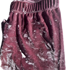 Dusky Pink Velvet Leggings
