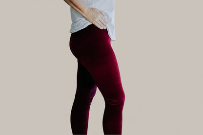 Deep Red Earth Straight Cut